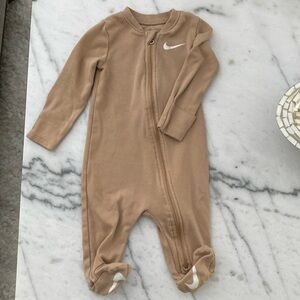 6M Nike Long Sleeve Essentials Footie Coverall